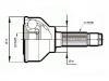 球笼修理包 CV Joint Kit:44305-634-013