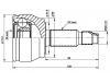 球笼修理包 CV Joint Kit:6168422