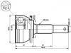 球笼修理包 CV Joint Kit:39100-50A10