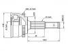 CV Joint Kit CV Joint Kit:39211-50Y10