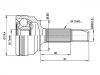 球笼修理包 CV Joint Kit:43470-59025