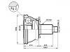 球笼修理包 CV Joint Kit:6QE 498 099B