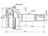 球笼修理包 CV Joint Kit:43410-52110