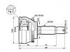 球笼修理包 CV Joint Kit:MR290409